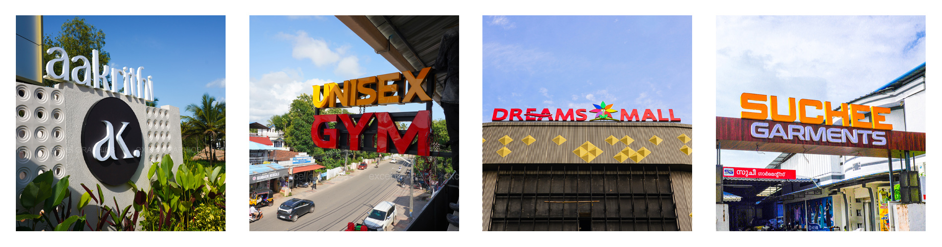 Acrylic Sign Board By Excel Graphics Kollam